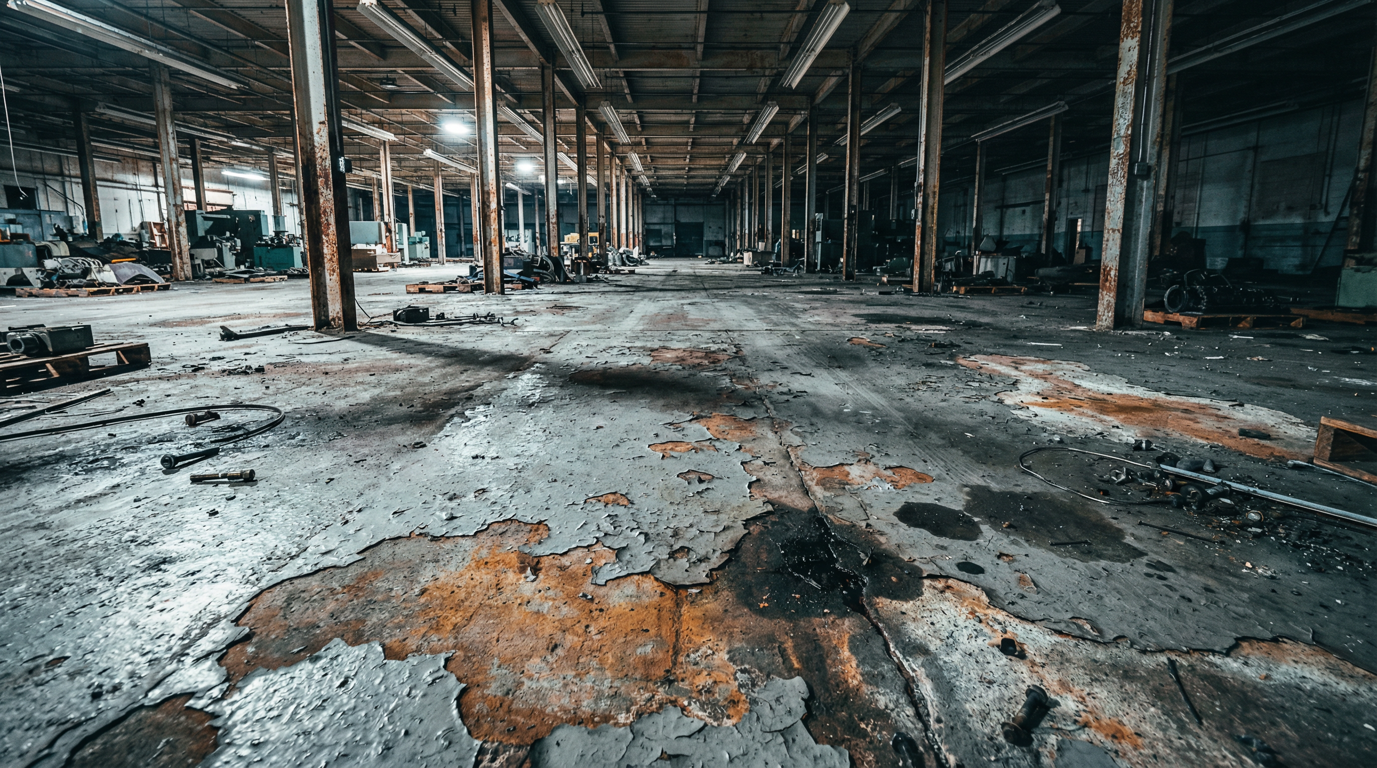 Before shot blasting