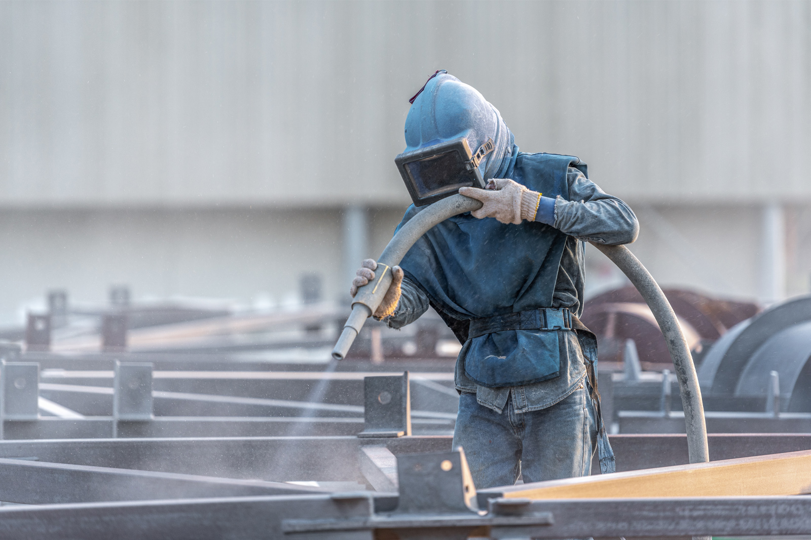 Shot Blasting Services in Birmingham: West Midlands Industrial Surface Preparation