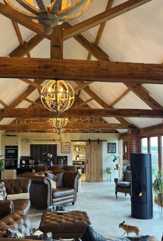 Stunning home sandblasting result