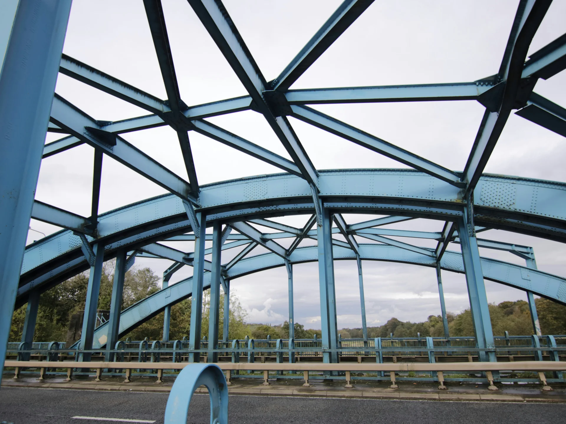 Bridge Steelwork (Girders, Crossmembers, Parapet Rails)